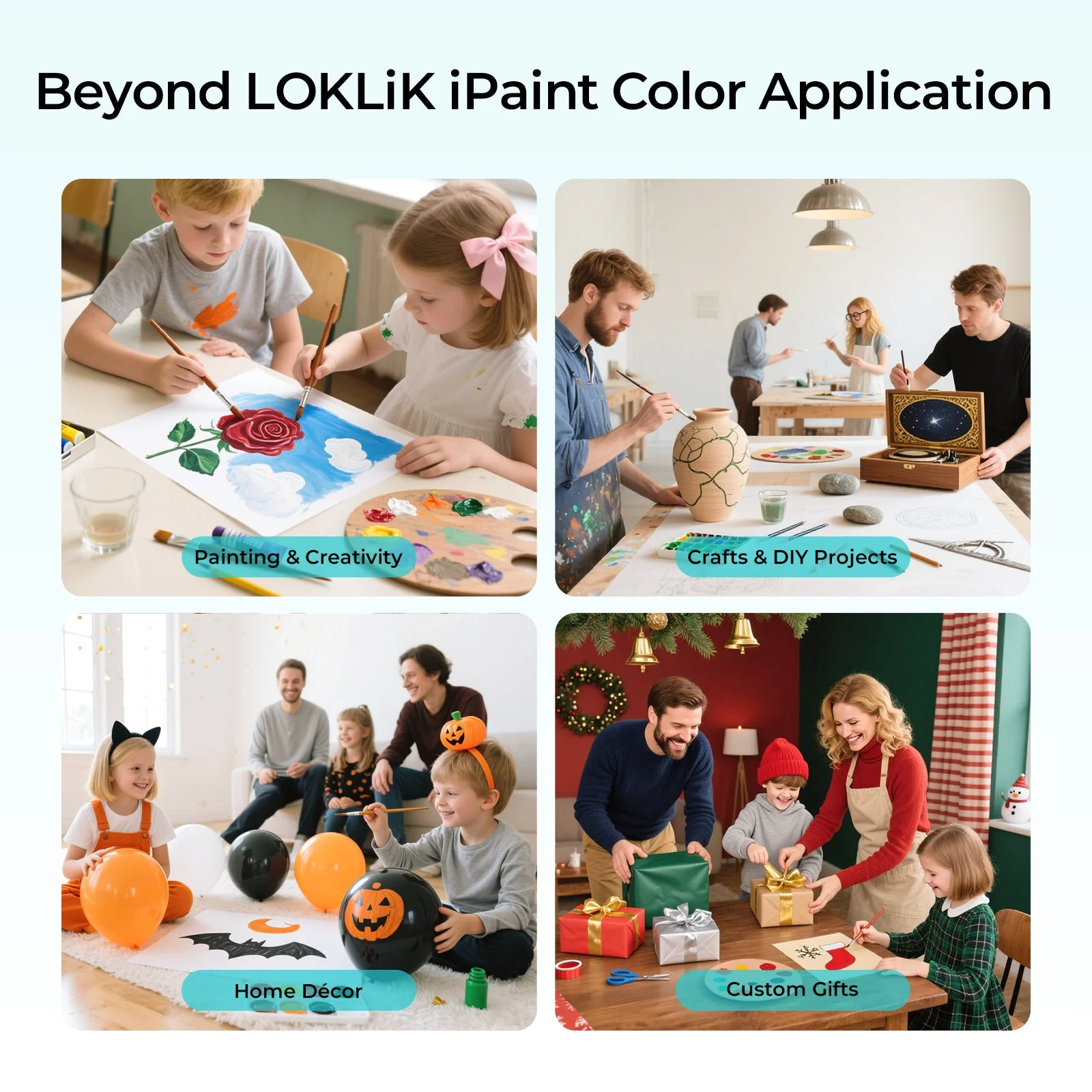 [LOKLiK iPaint]48 Colours Acrylic Paint Set (3ml each) *1 - Image 10
