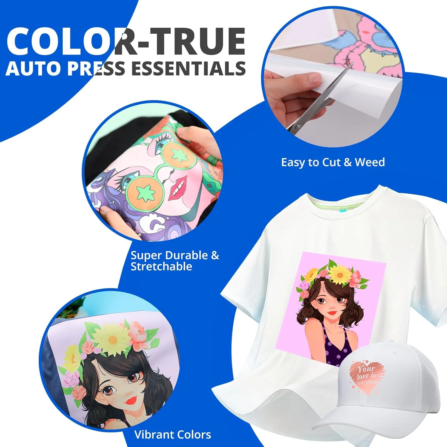 55 Pack Heat Press Accessories for 15"x15" Heat Press - Image 4