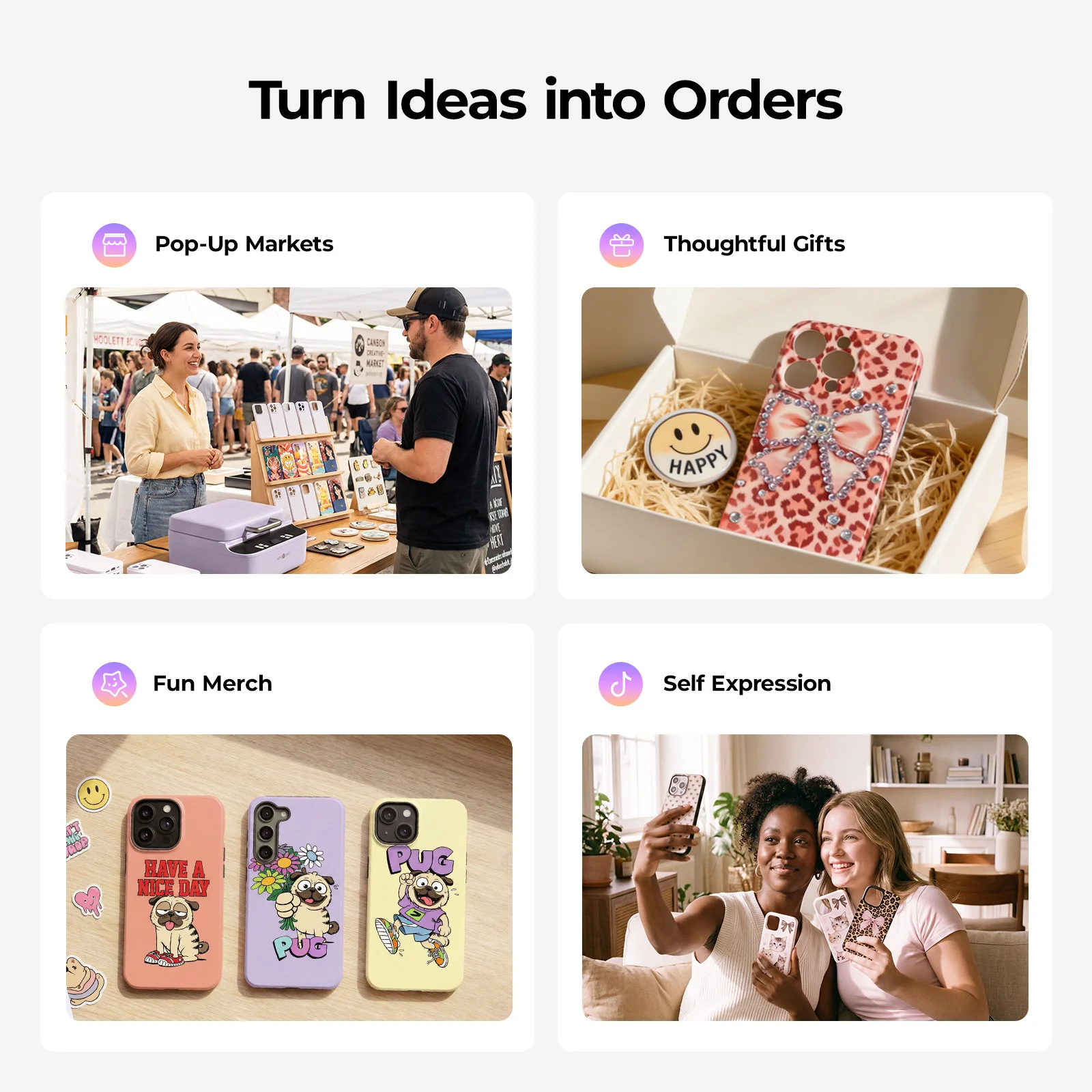 [All-in-One Bundle] HTVRONT H17 Phone Case Heat Press + HTVRONT Auto Heat Press + HTVRONT Tumbler Heat Press + Accessories Bundle - Image 3