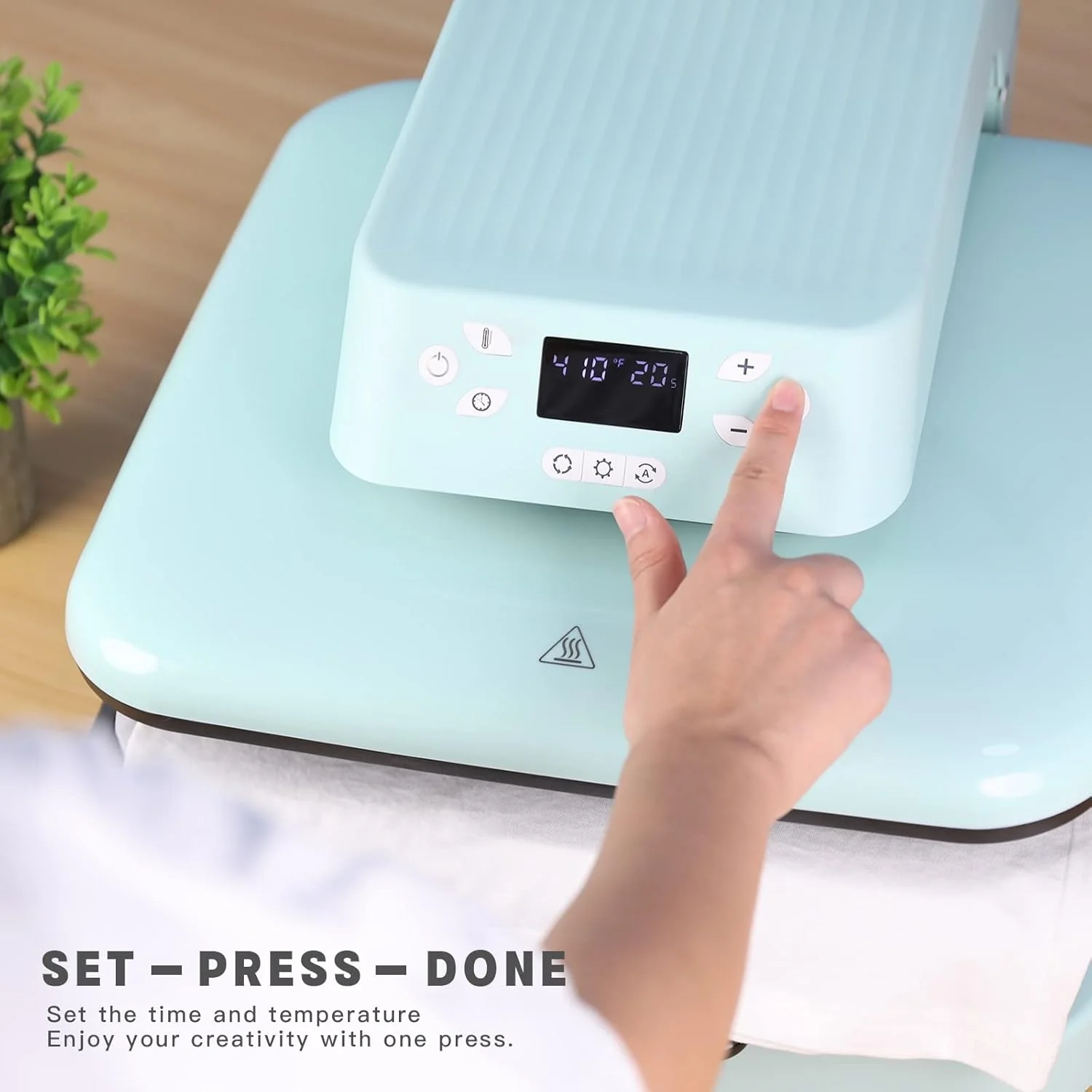 HTVRONT Auto Heat Press 15"x15" 230V - (2 Colours) - Image 6