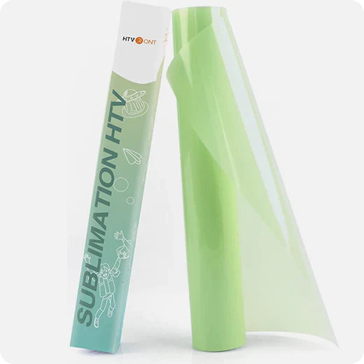 Clear Sublimation HTV for Light Fabric - 12" X 5 ft - Image 10