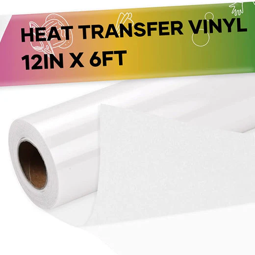 Flock HTV Heat Transfer Vinyl-12" x 6FT(2 Colours) - Image 10