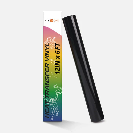 Flock HTV Heat Transfer Vinyl-12" x 6FT(2 Colours) - Image 7