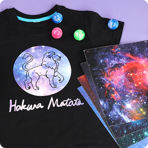 [2026 clearance] Galaxy Heat Transfer Vinyl Sheet - 11.8"x8.5" Single Packs - Image 3