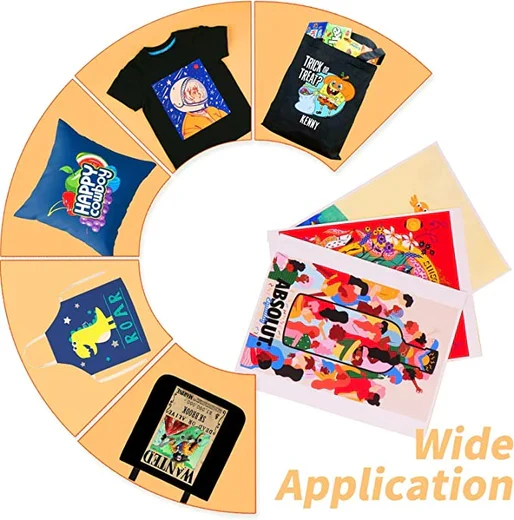 Heat Transfer Paper for Dark Fabric - 8.5" X 11" 6 Pack - Image 4