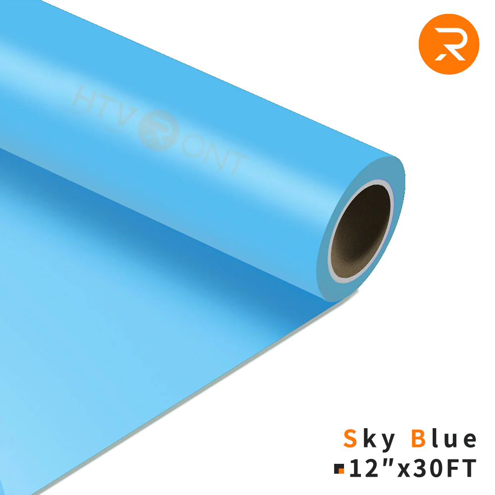 Heat Transfer Vinyl Roll - 12"x30 Ft White - Image 25