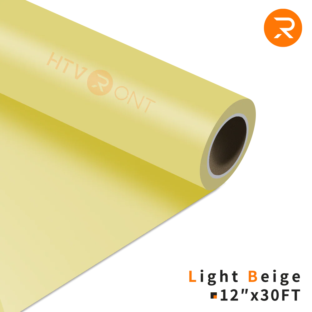 Heat Transfer Vinyl Roll - 12"x30 Ft White - Image 38