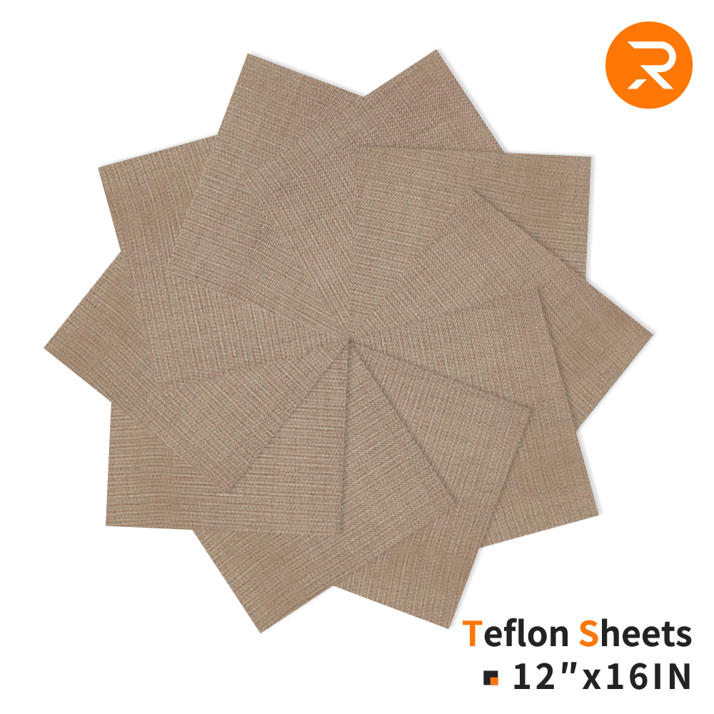 PTFE Sheet for Heat Press - 16"x12"(3pcs/10pcs/3pcs+3 Heat-Resistant Tapes) - Image 5