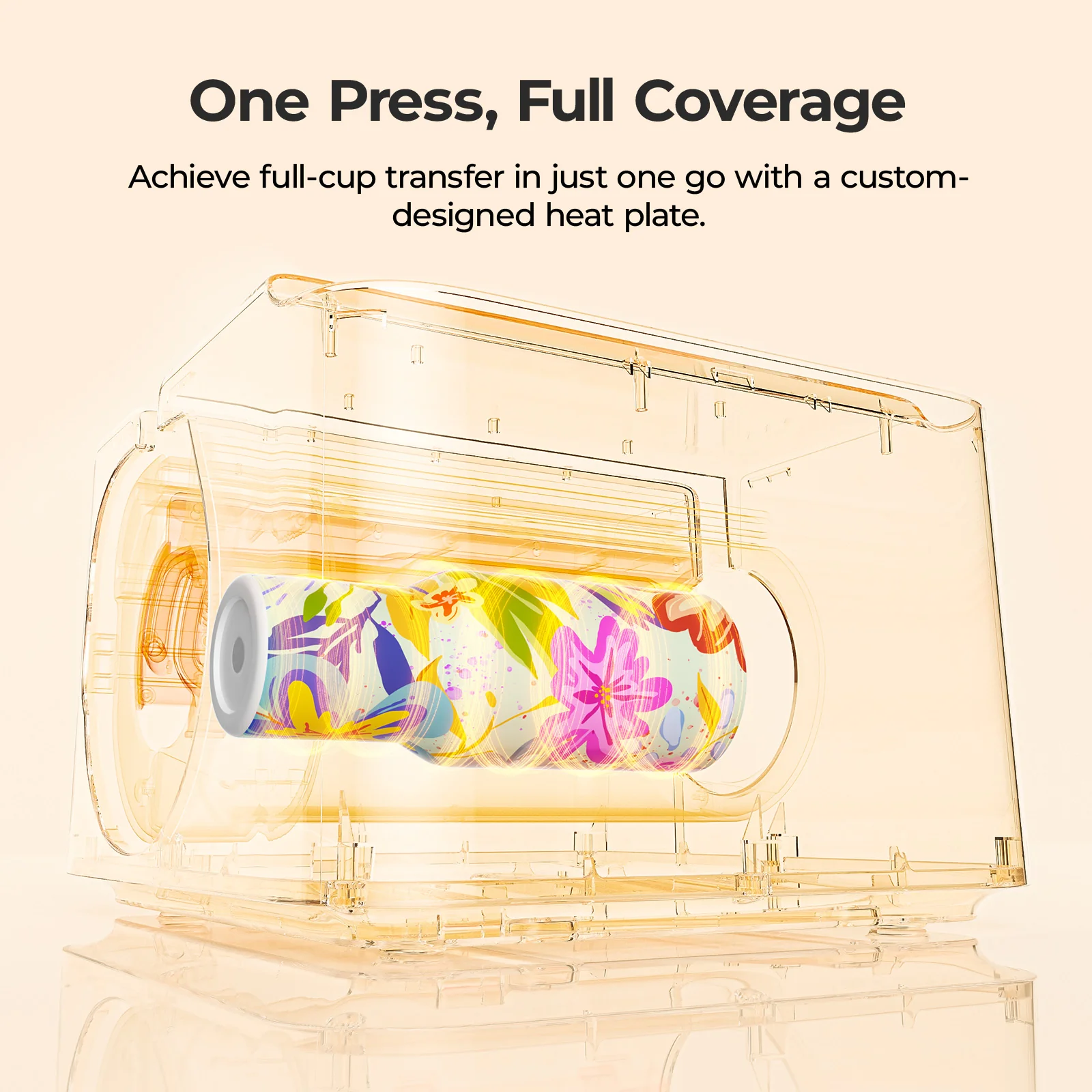 HTVRONT A200 Auto Tumbler Heat Press,  A200H Standard Kit B - Image 4