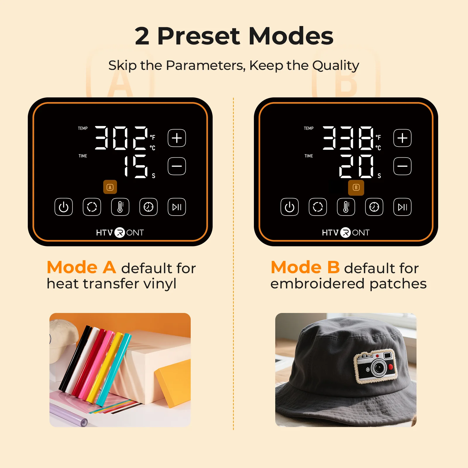 HTVRONT A300 Auto Hat Heat Press - Image 9
