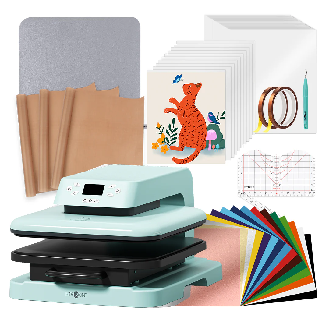 HTVRONT Auto Heat Press 15"x15" 230V - (2 Colours) - Image 4