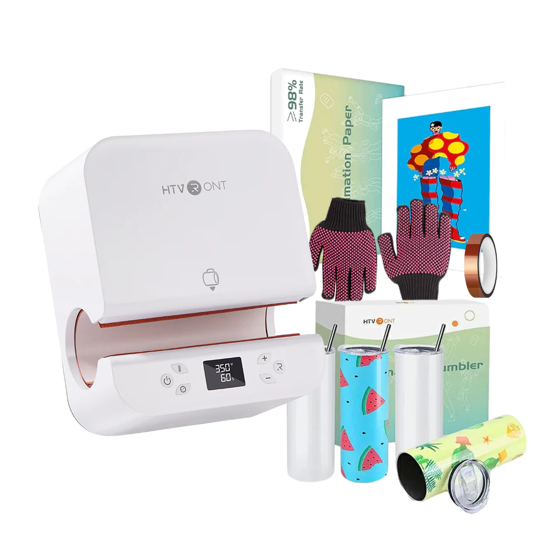 HTVRONT Auto Tumbler Heat Press 230V - Suits Various Tumbler,Mug,Glass,Cup&Bottle 10-30oz - Image 3