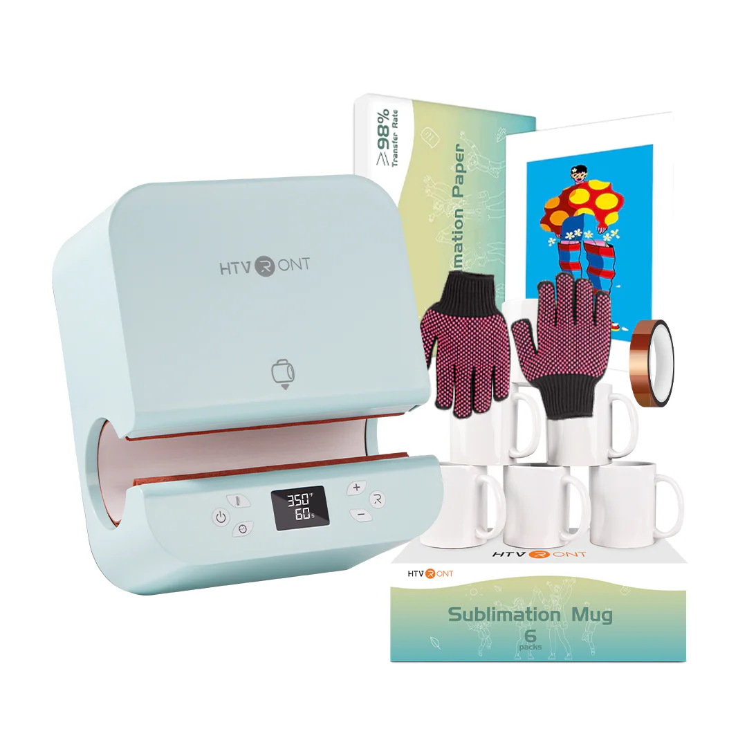 HTVRONT Auto Tumbler Heat Press 230V - Suits Various Tumbler,Mug,Glass,Cup&Bottle 10-30oz - Image 7