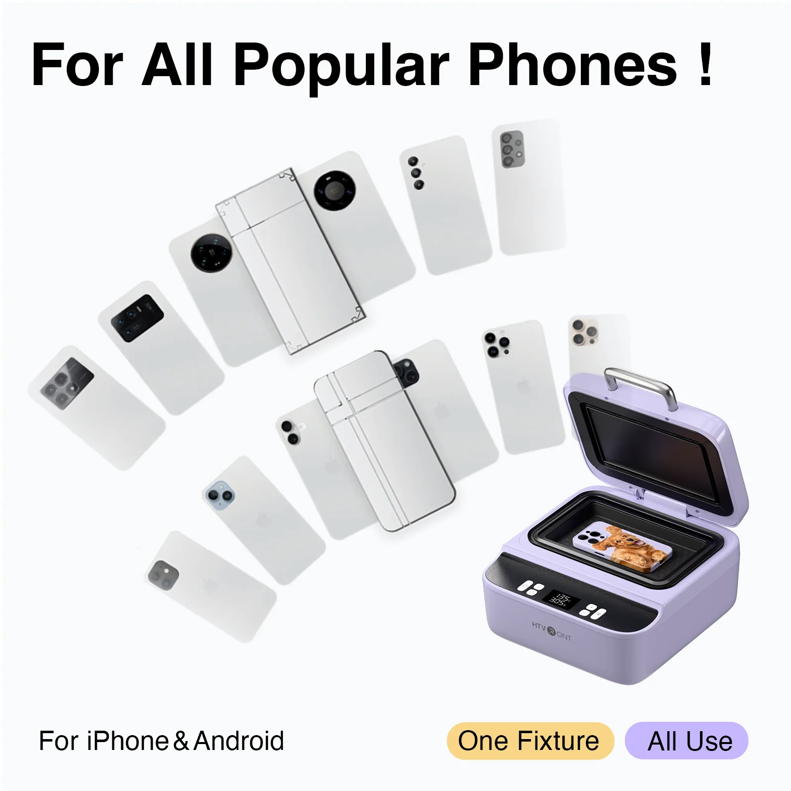 HTVRONT H17 Phone Case Heat Press - Image 25
