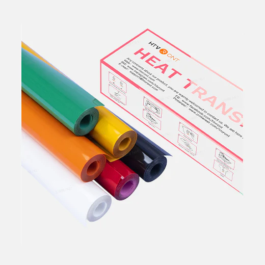 Heat Transfer Vinyl Bundle - 12"x5 Ft (6 Assorted Colours） - Image 12