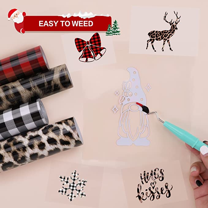 Leopard Heat Transfer Vinyl Rolls - 12" x 5ft (4 Colours) - Image 5