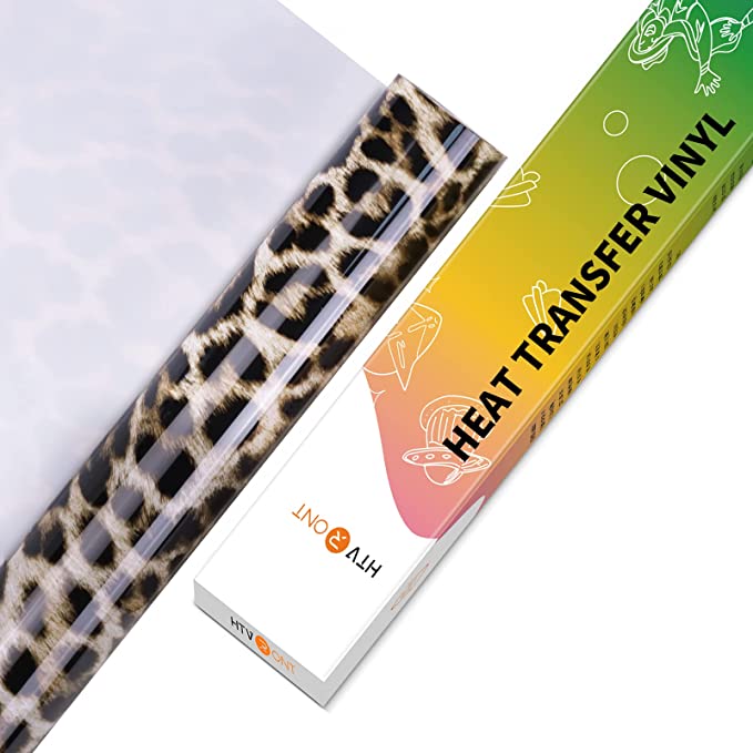 Leopard Heat Transfer Vinyl Rolls - 12" x 5ft (4 Colours) - Image 7