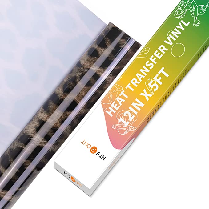 Leopard Heat Transfer Vinyl Rolls - 12" x 5ft (4 Colours) - Image 8