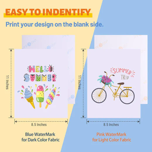 Mixed Heat Transfer Paper for Light & Dark Fabric - 8.5" X 11" 20 Pack - Image 6