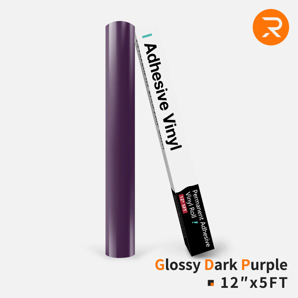 Permanent Adhesive Vinyl Roll - 12"x5 Ft (35 Colours) - Image 10