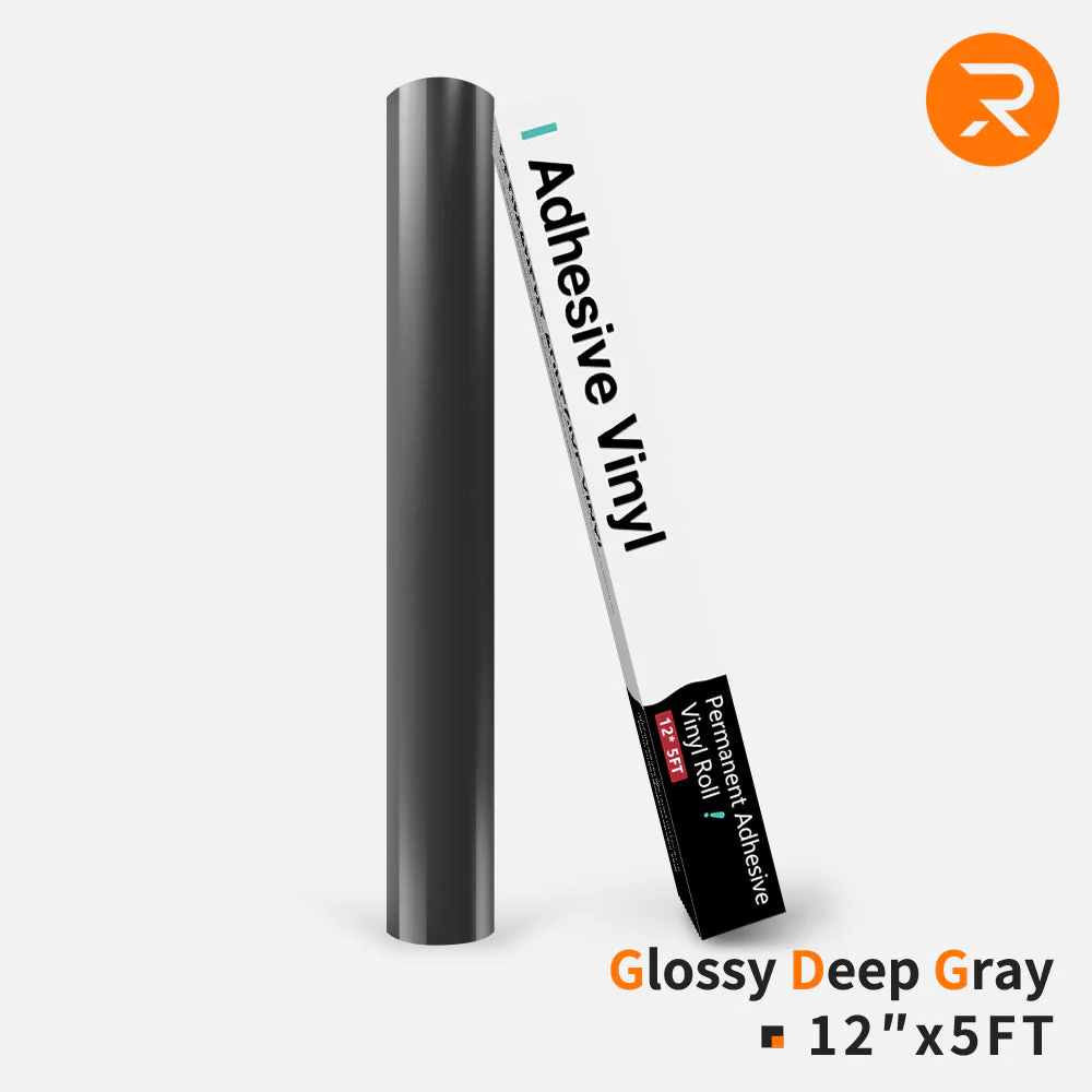Permanent Adhesive Vinyl Roll - 12"x5 Ft (35 Colours) - Image 11