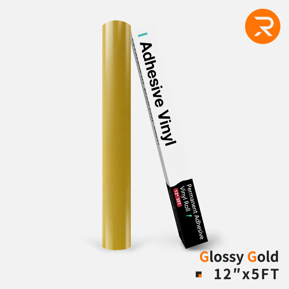 Permanent Adhesive Vinyl Roll - 12"x5 Ft (35 Colours) - Image 14