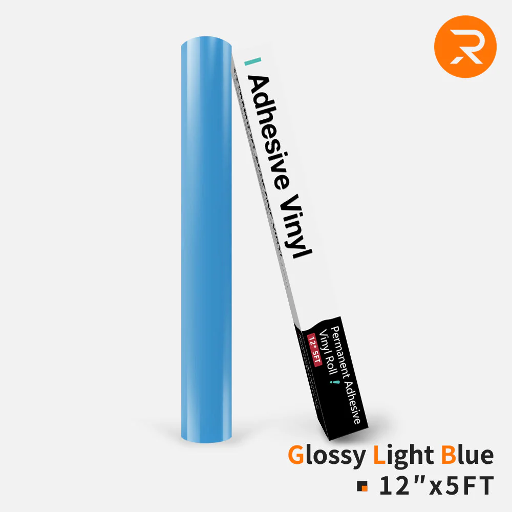 Permanent Adhesive Vinyl Roll - 12"x5 Ft (35 Colours) - Image 19