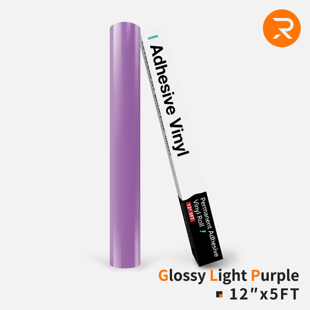 Permanent Adhesive Vinyl Roll - 12"x5 Ft (35 Colours) - Image 21