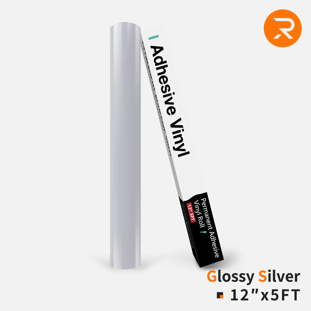 Permanent Adhesive Vinyl Roll - 12"x5 Ft (35 Colours) - Image 28