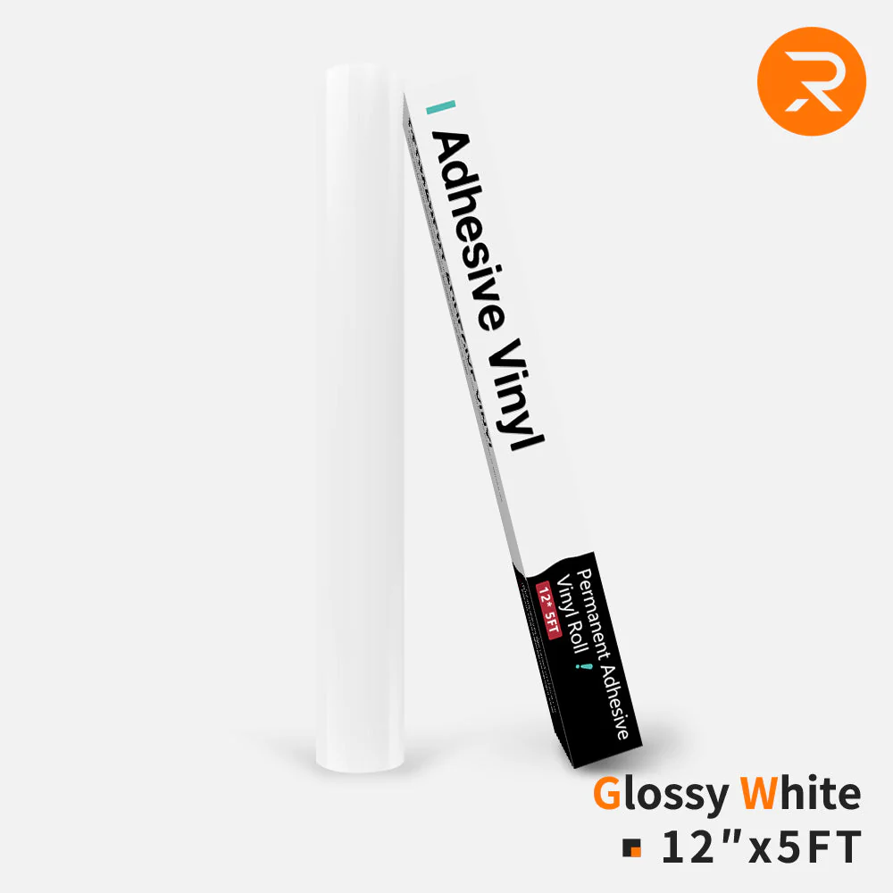 Permanent Adhesive Vinyl Roll - 12"x5 Ft (35 Colours) - Image 33