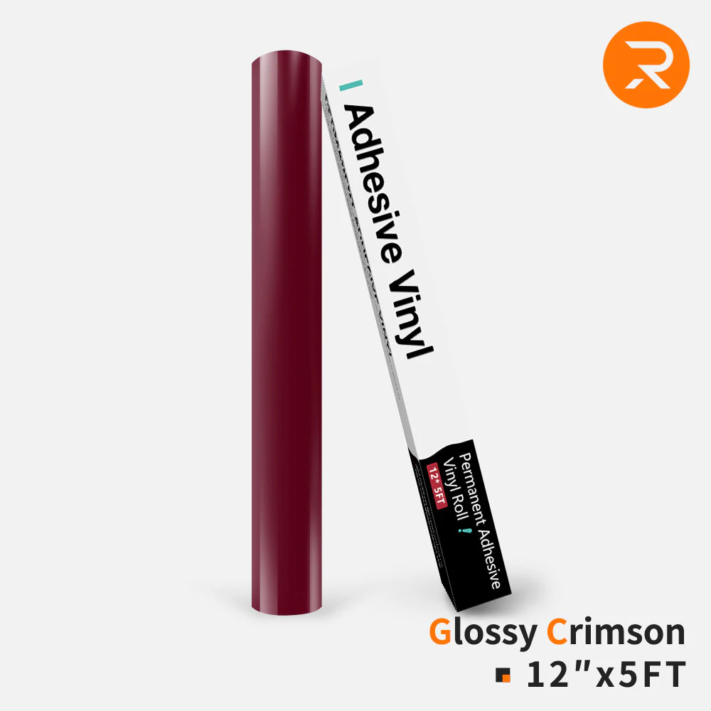 Permanent Adhesive Vinyl Roll - 12"x5 Ft (35 Colours) - Image 9