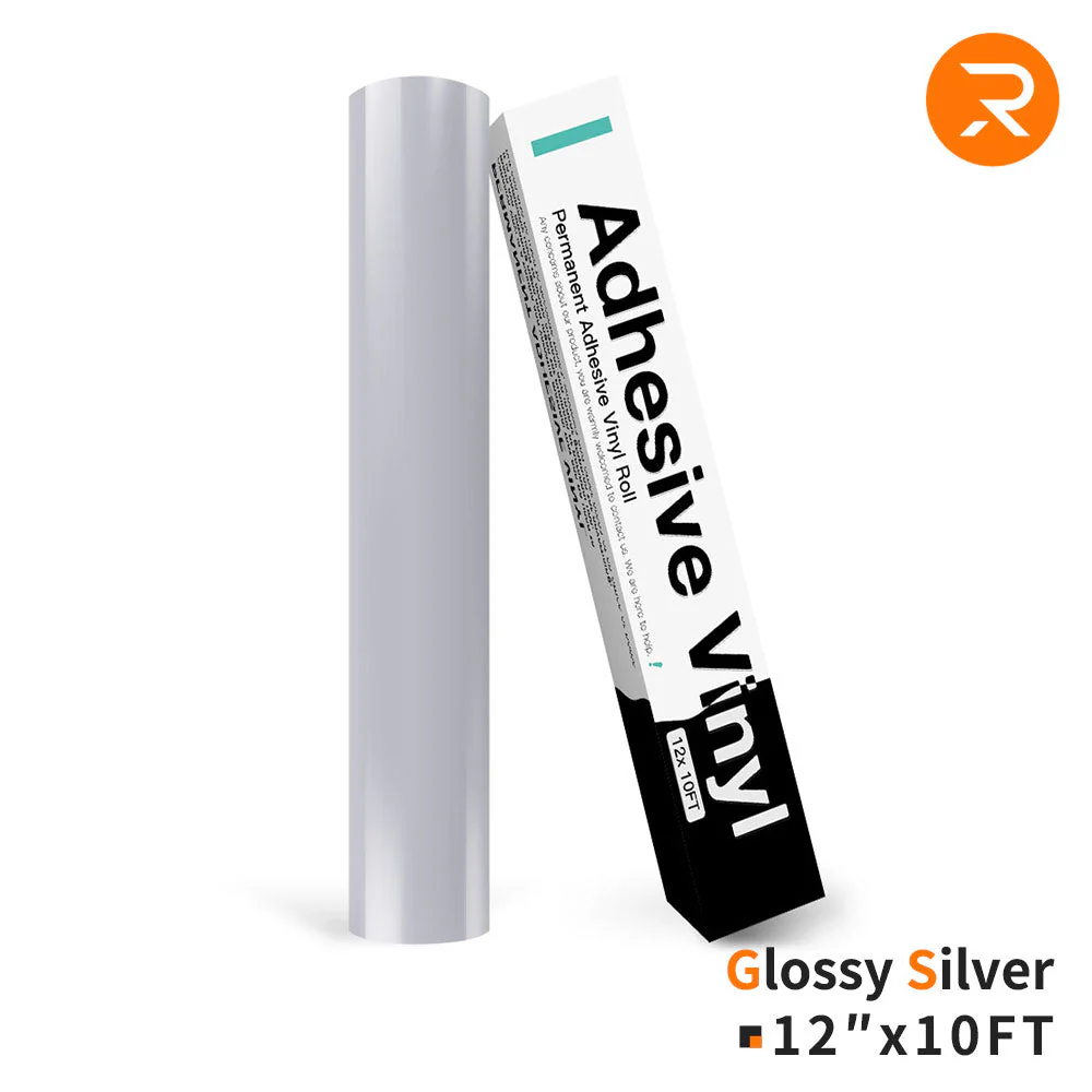 Permanent Adhesive Vinyl Roll - 12"x10 Ft （35 Colours) - Image 10
