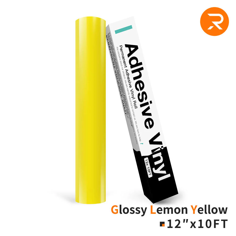 Permanent Adhesive Vinyl Roll - 12"x10 Ft （35 Colours) - Image 20