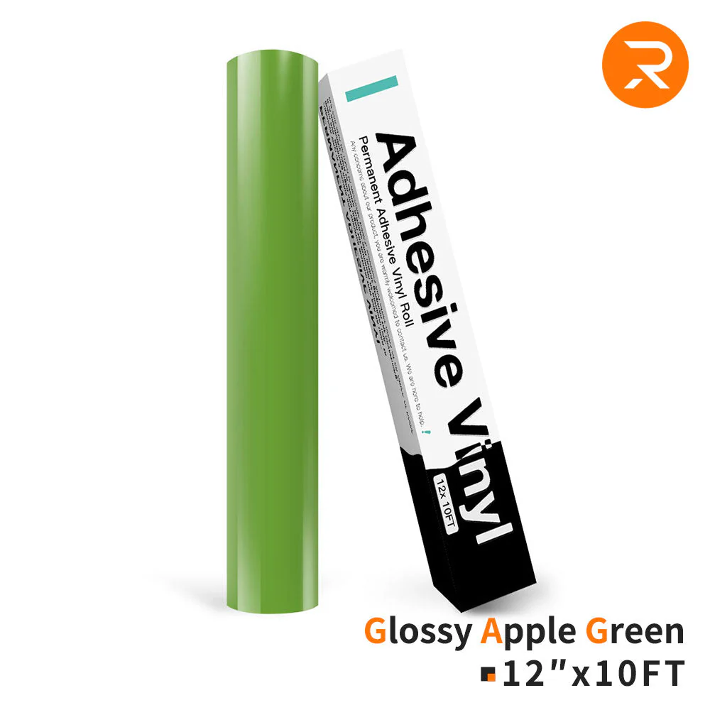 Permanent Adhesive Vinyl Roll - 12"x10 Ft （35 Colours) - Image 25