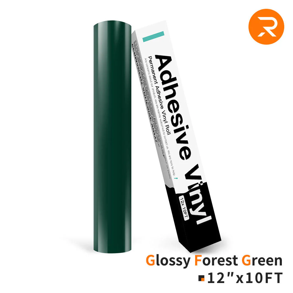 Permanent Adhesive Vinyl Roll - 12"x10 Ft （35 Colours) - Image 27