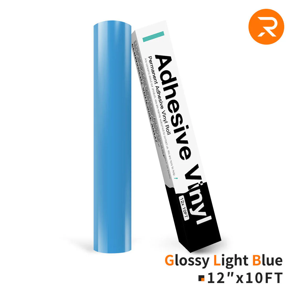 Permanent Adhesive Vinyl Roll - 12"x10 Ft （35 Colours) - Image 29