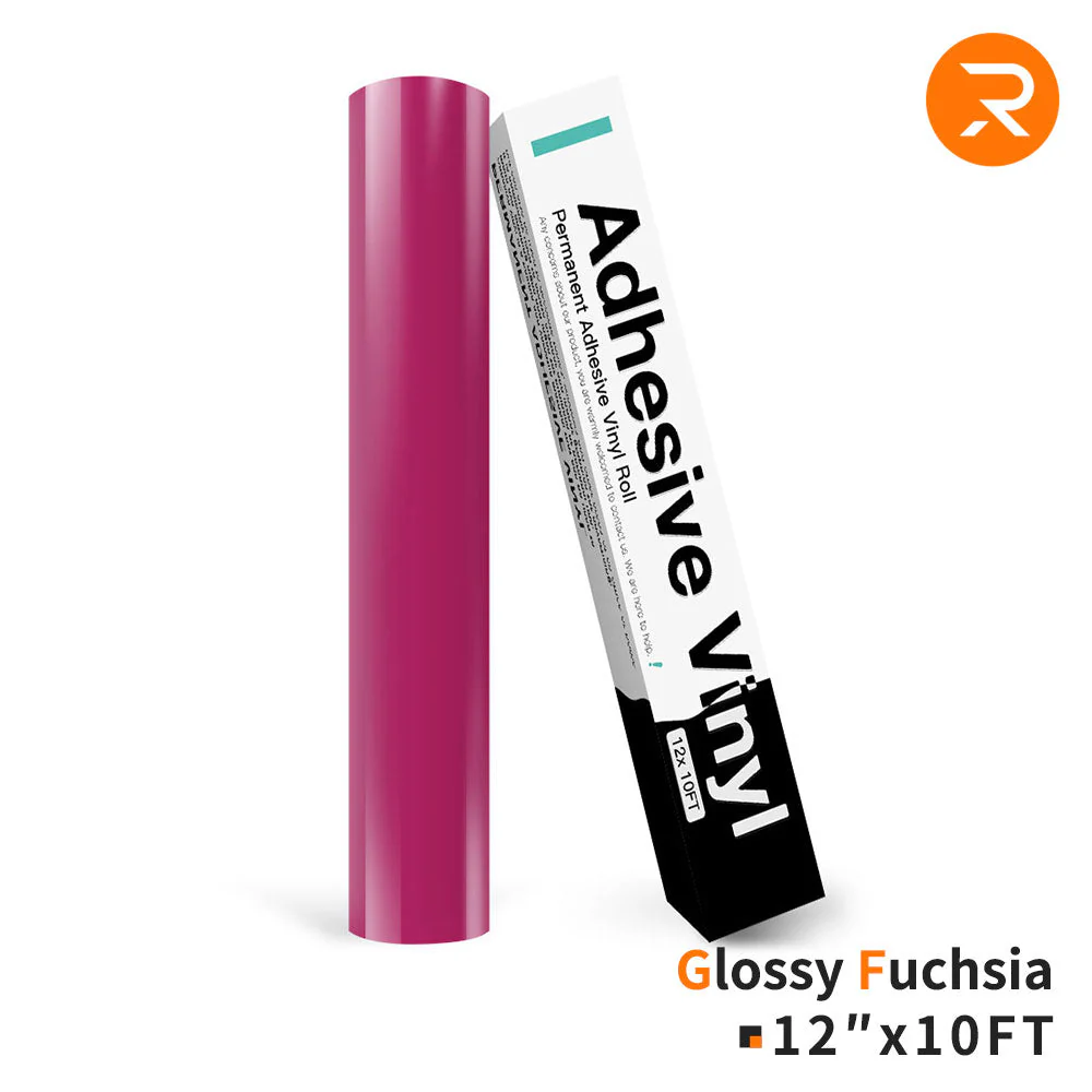 Permanent Adhesive Vinyl Roll - 12"x10 Ft （35 Colours) - Image 34