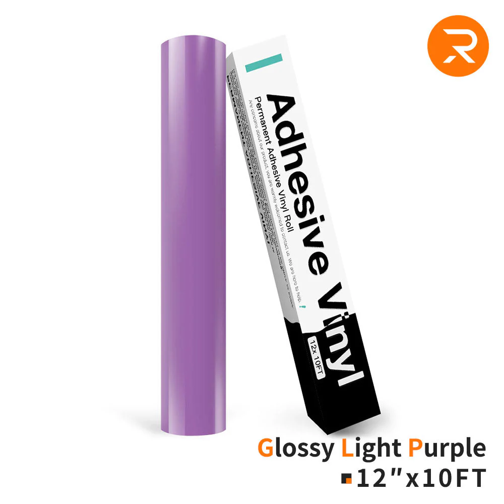 Permanent Adhesive Vinyl Roll - 12"x10 Ft （35 Colours) - Image 35