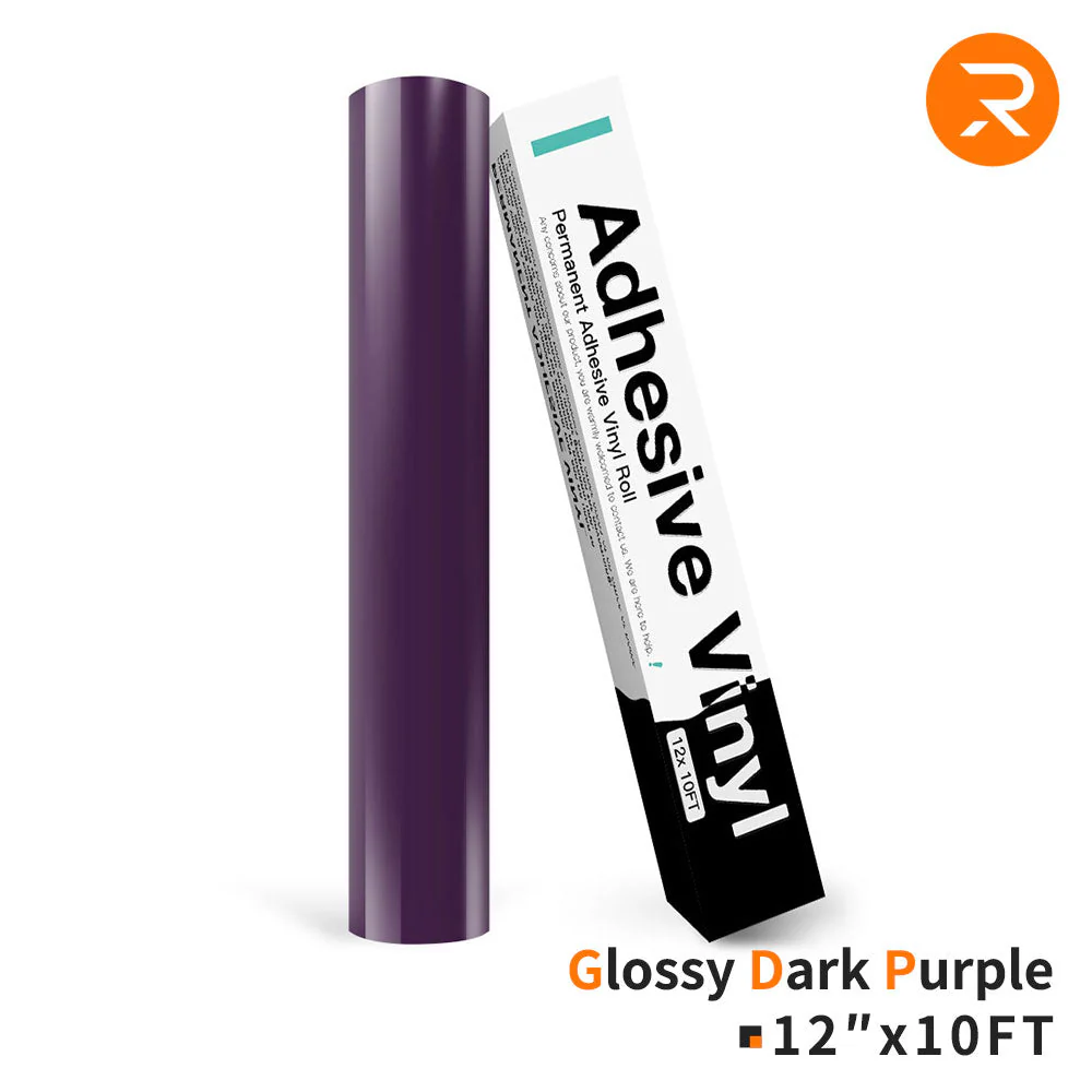 Permanent Adhesive Vinyl Roll - 12"x10 Ft （35 Colours) - Image 37