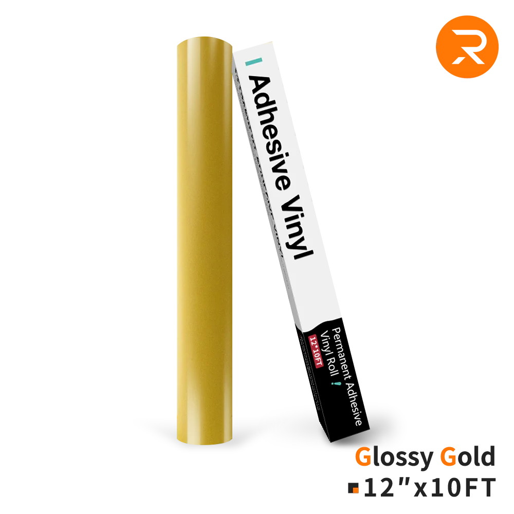 Permanent Adhesive Vinyl Roll - 12"x10 Ft （35 Colours) - Image 38