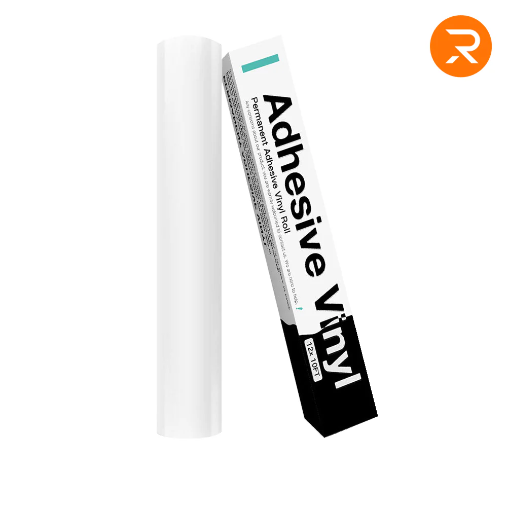 Permanent Adhesive Vinyl Roll - 12"x10 Ft （35 Colours) - Image 46