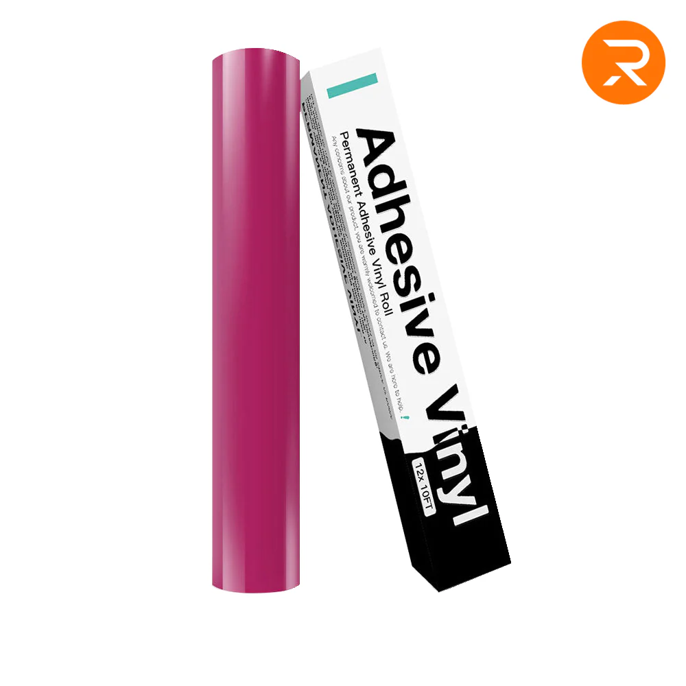 Permanent Adhesive Vinyl Roll - 12"x10 Ft （35 Colours) - Image 58