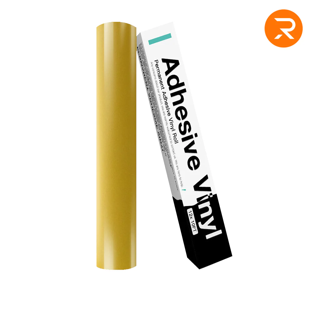 Permanent Adhesive Vinyl Roll - 12"x10 Ft （35 Colours) - Image 59