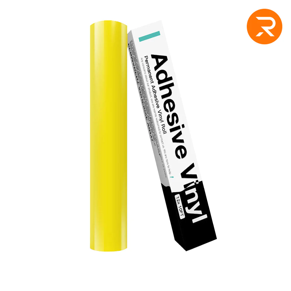 Permanent Adhesive Vinyl Roll - 12"x10 Ft （35 Colours) - Image 62