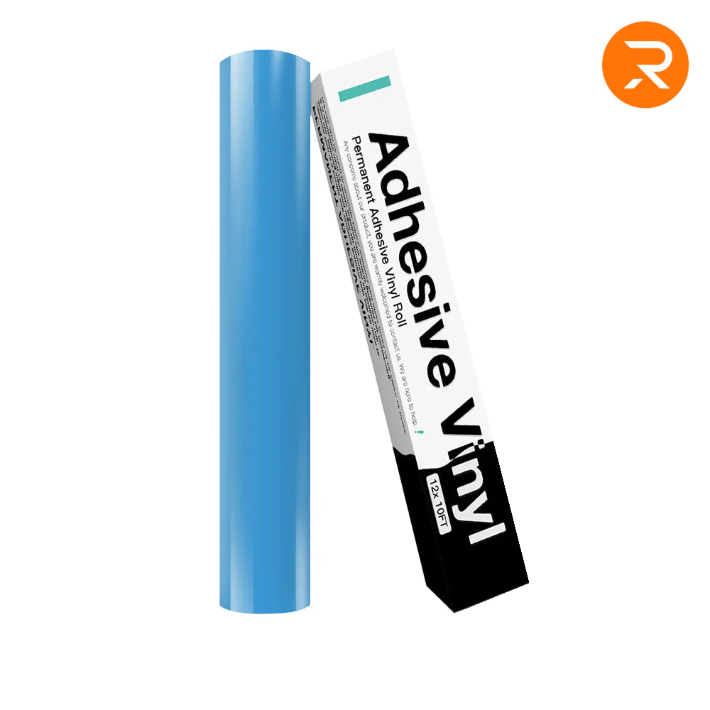 Permanent Adhesive Vinyl Roll - 12"x10 Ft （35 Colours) - Image 63