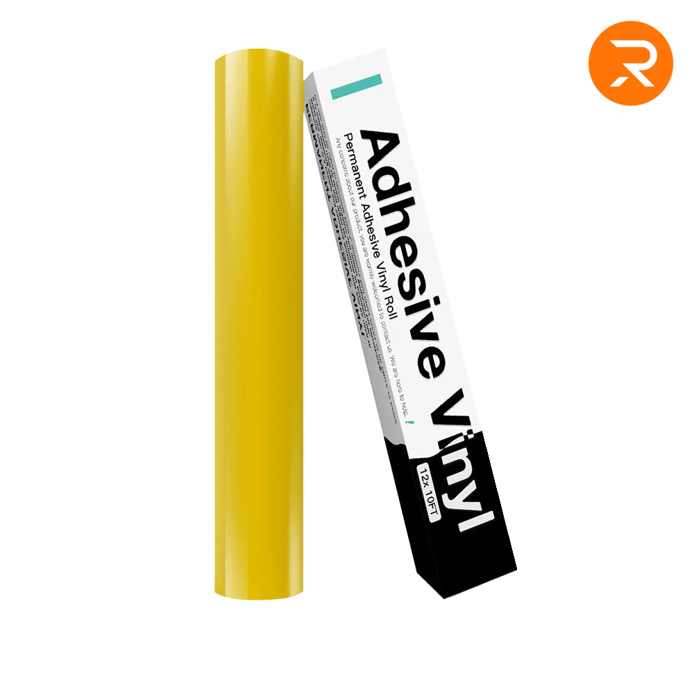 Permanent Adhesive Vinyl Roll - 12"x10 Ft （35 Colours) - Image 66