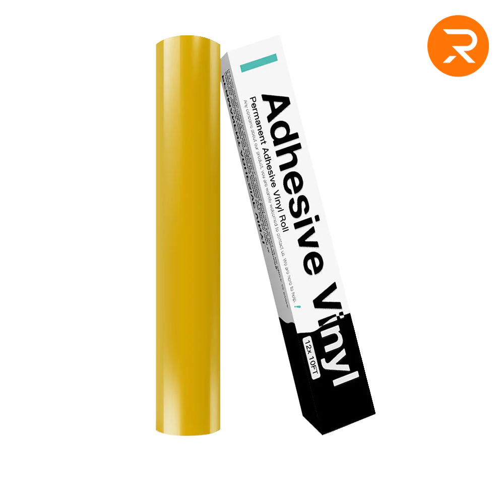 Permanent Adhesive Vinyl Roll - 12"x10 Ft （35 Colours) - Image 74