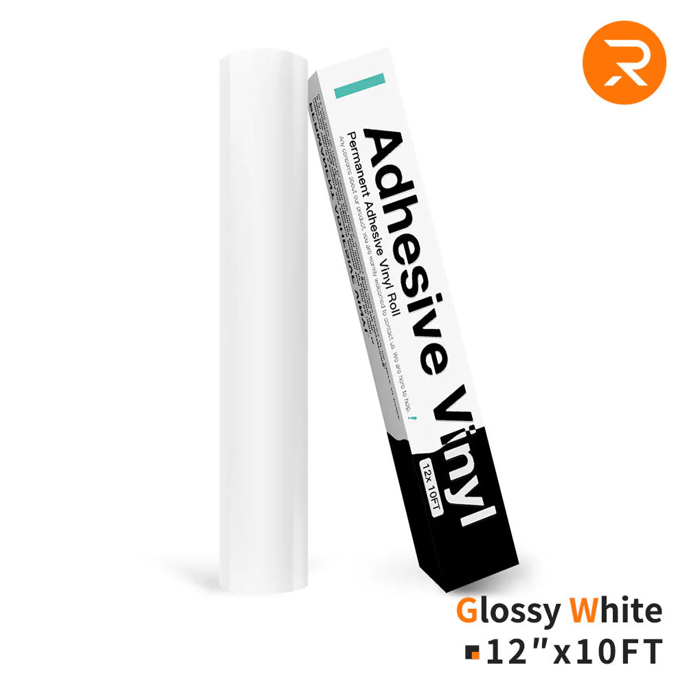 Permanent Adhesive Vinyl Roll - 12"x10 Ft （35 Colours) - Image 8