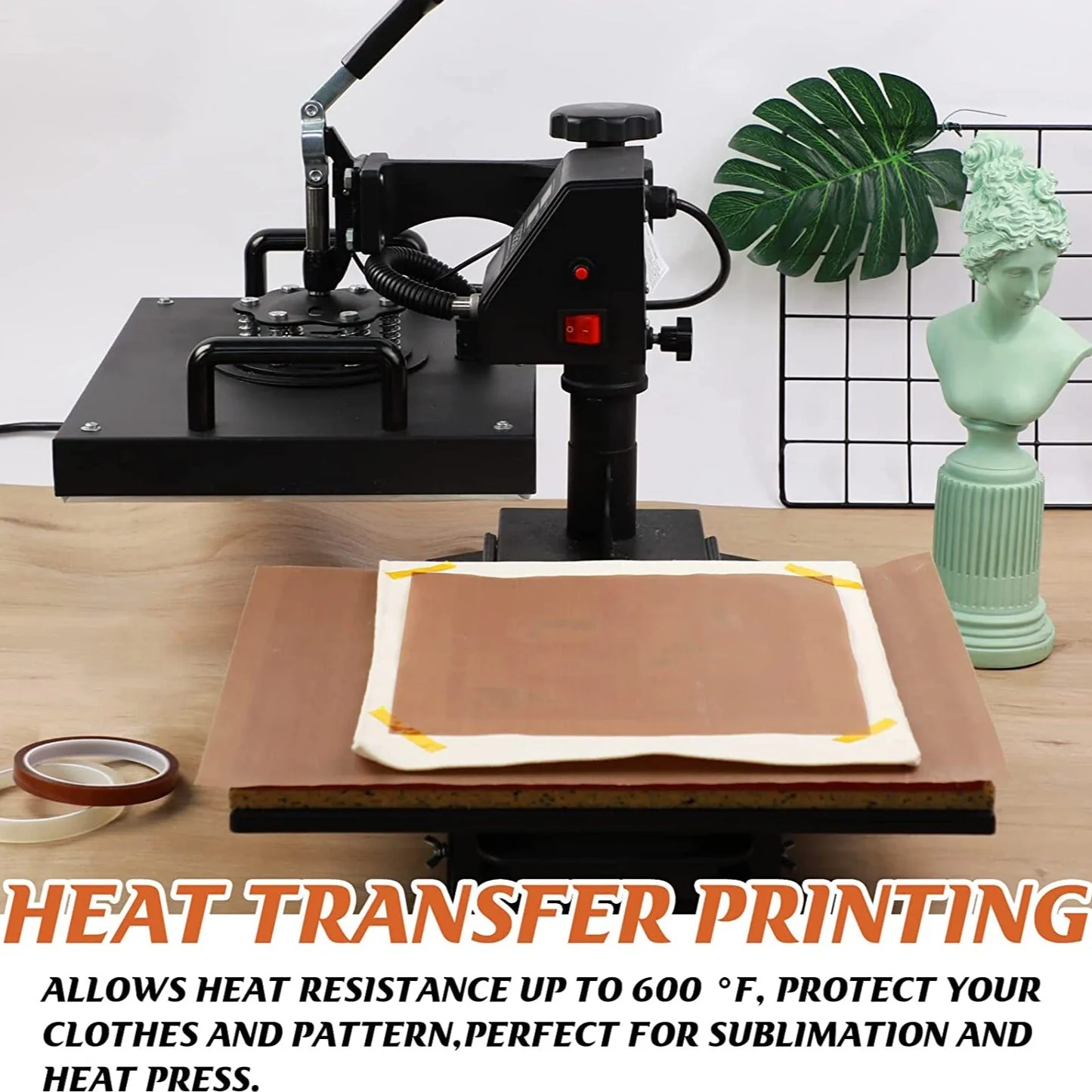 PTFE Teflon Sheet for Heat Press - 3 Packs 16" x 20" - Image 5