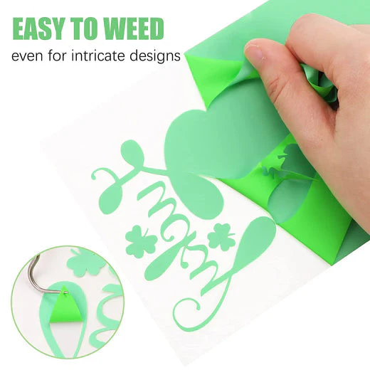 St. Patrick's Day Heat Transfer Vinyl Bundle - 12"x 10" 10 Sheets - Image 3